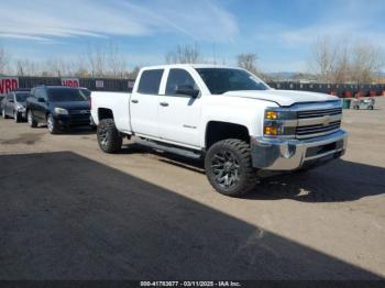  Salvage Chevrolet Silverado 2500