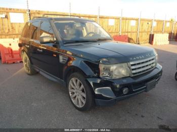  Salvage Land Rover Range Rover Sport
