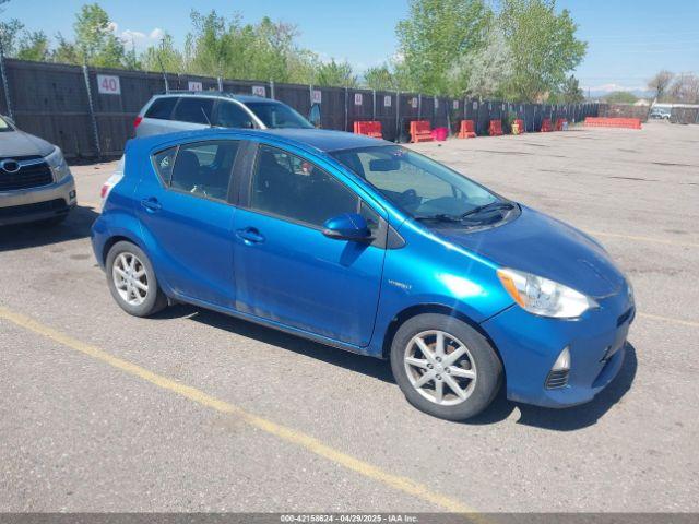  Salvage Toyota Prius c