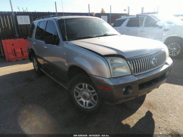  Salvage Mercury Mountaineer