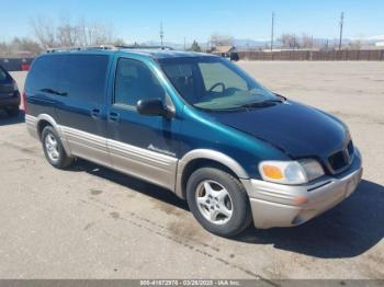  Salvage Pontiac Montana