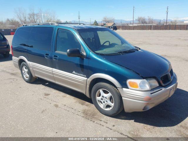  Salvage Pontiac Montana