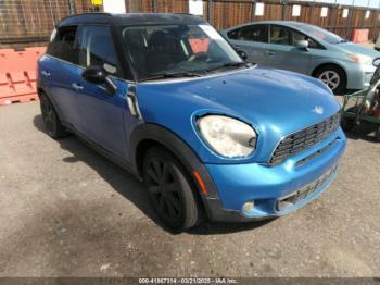  Salvage MINI Cooper S Countryman