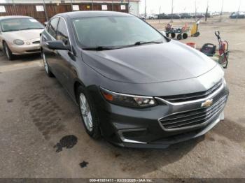  Salvage Chevrolet Malibu