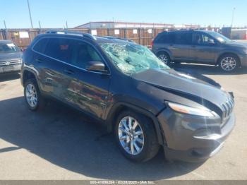  Salvage Jeep Cherokee