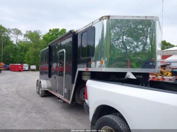  Salvage Harmar Gooseneck Animal Trailer