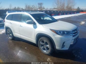  Salvage Toyota Highlander