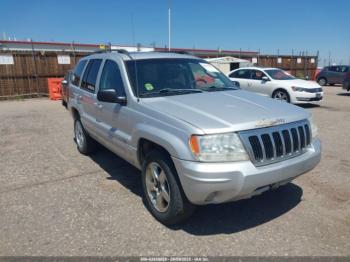  Salvage Jeep Grand Cherokee