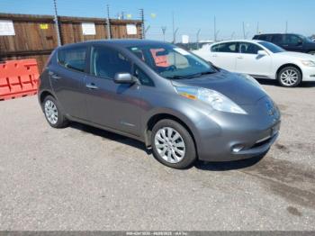  Salvage Nissan LEAF