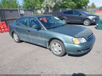  Salvage Subaru Legacy