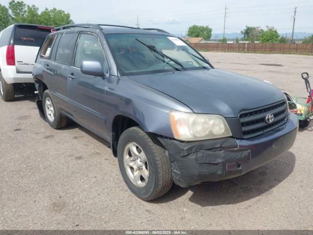  Salvage Toyota Highlander