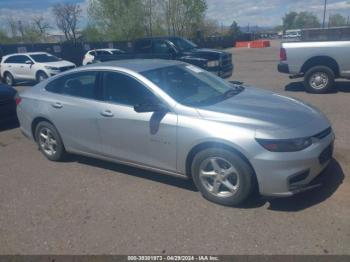 Salvage Chevrolet Malibu