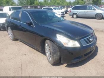  Salvage INFINITI G37x