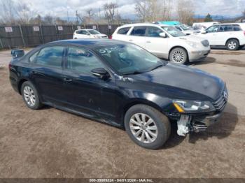  Salvage Volkswagen Passat