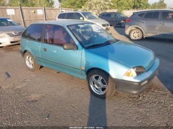  Salvage Geo Metro