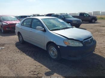  Salvage Toyota Corolla