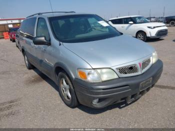  Salvage Pontiac Montana