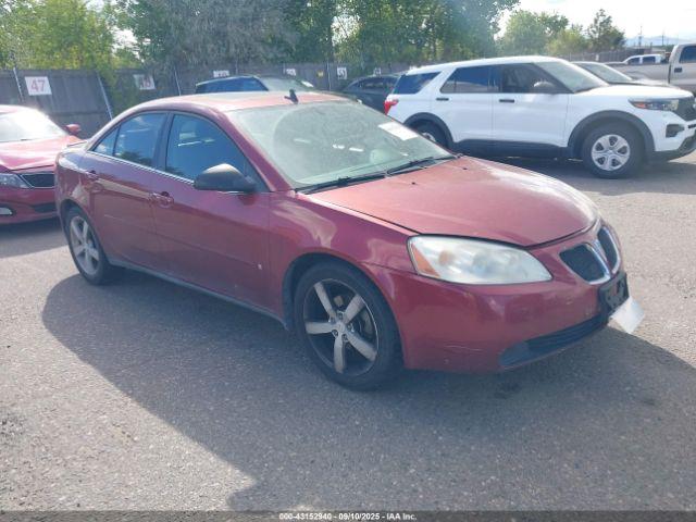  Salvage Pontiac G6