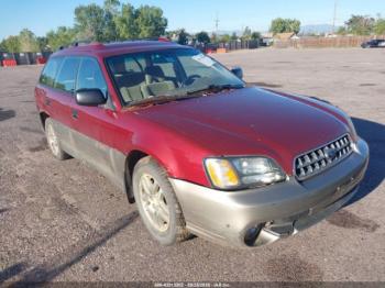  Salvage Subaru Outback