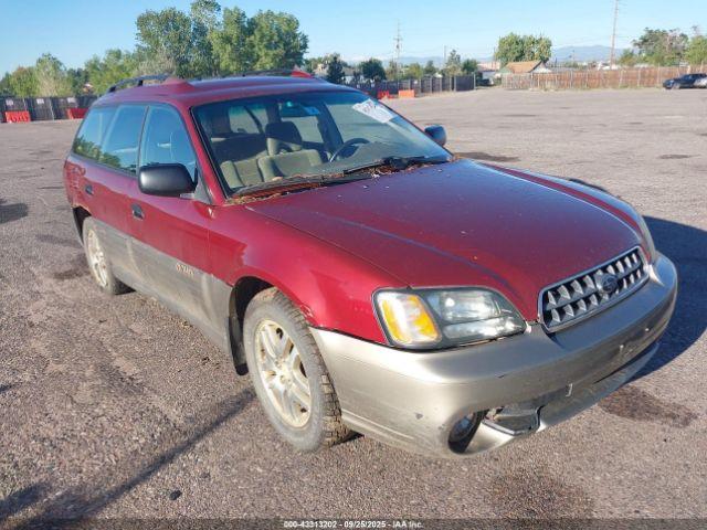  Salvage Subaru Outback