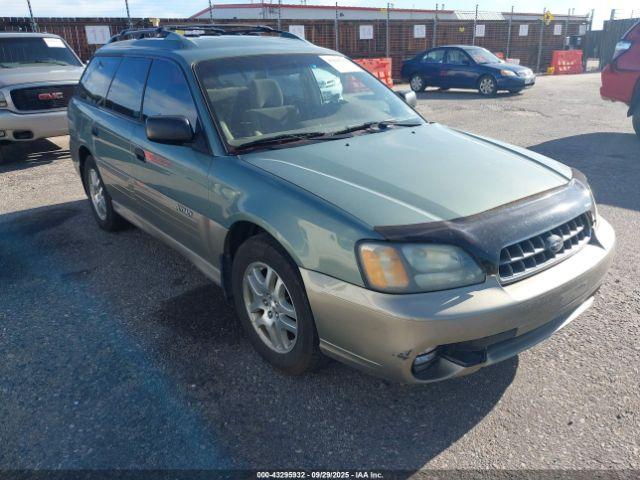  Salvage Subaru Outback