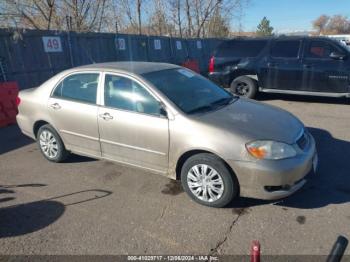  Salvage Toyota Corolla