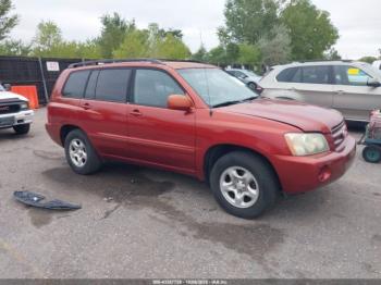  Salvage Toyota Highlander