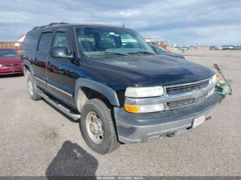  Salvage Chevrolet Suburban 2500