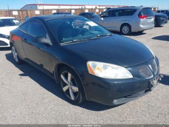  Salvage Pontiac G6
