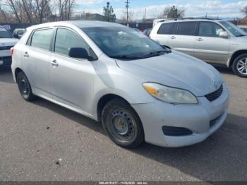  Salvage Toyota Matrix