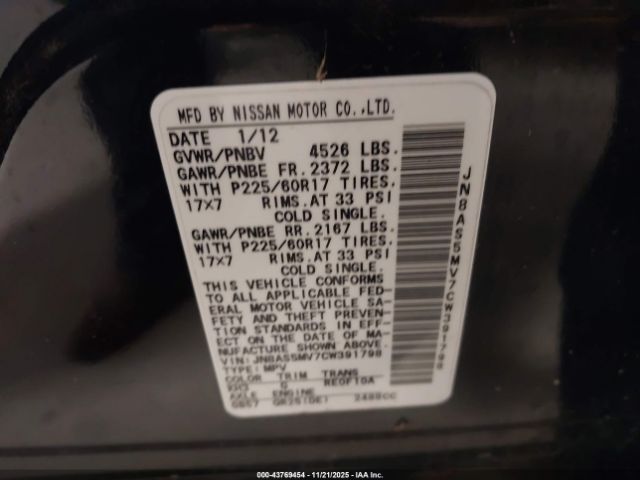 Nissan Rogue Sv Image 11