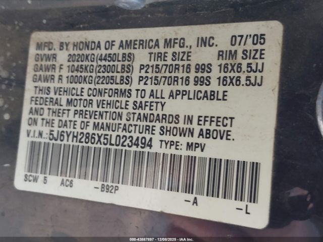 Honda Element Ex Image 11