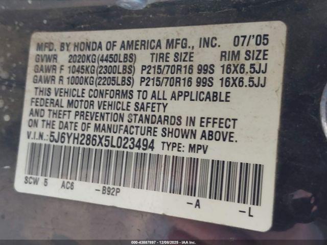 Honda Element Ex Image 11