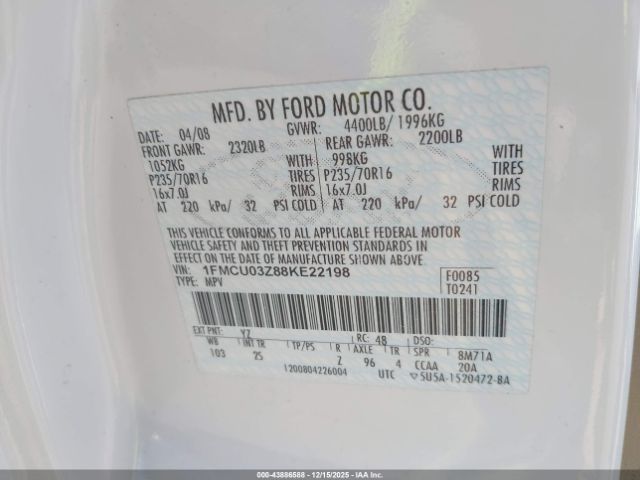 Ford Escape Xlt Image 7