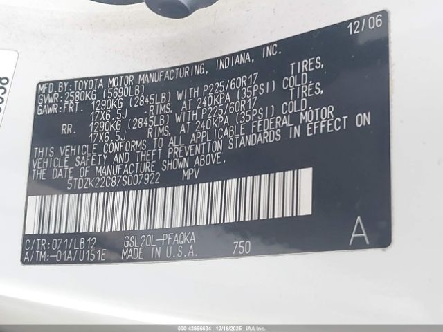 Toyota Sienna Xle Image 9