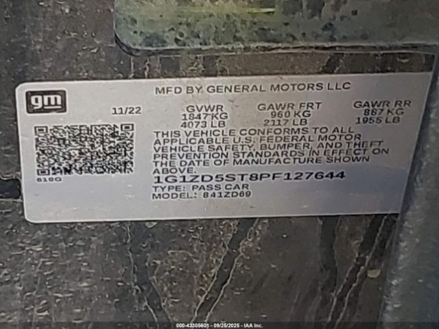 Chevrolet Malibu Fwd 1lt Image 11