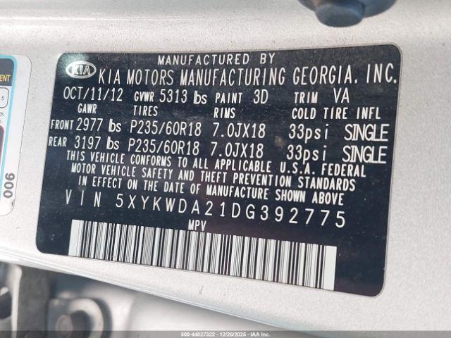 Kia Sorento Sx V6 Image 10