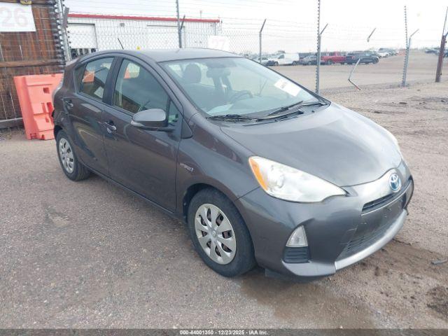  Salvage Toyota Prius c