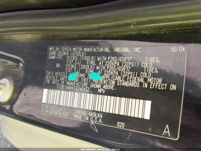 Toyota Sequoia Limited V8 Image 11