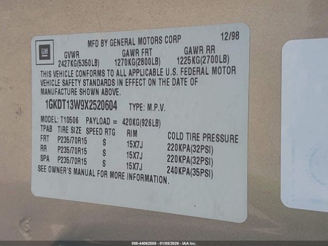 GMC Jimmy Slt Image 11