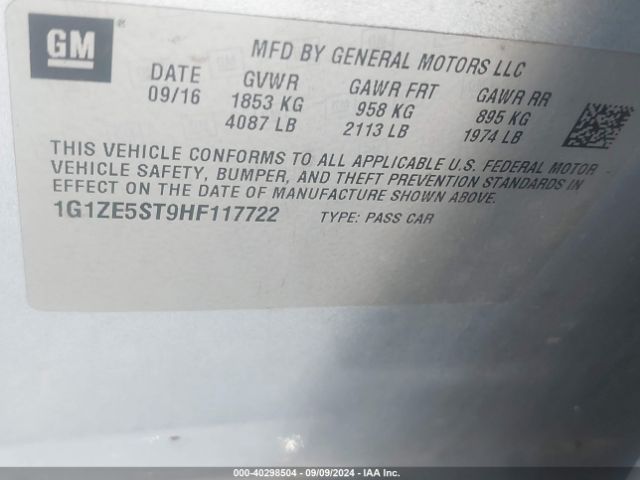 Chevrolet Malibu 1lt Image 3