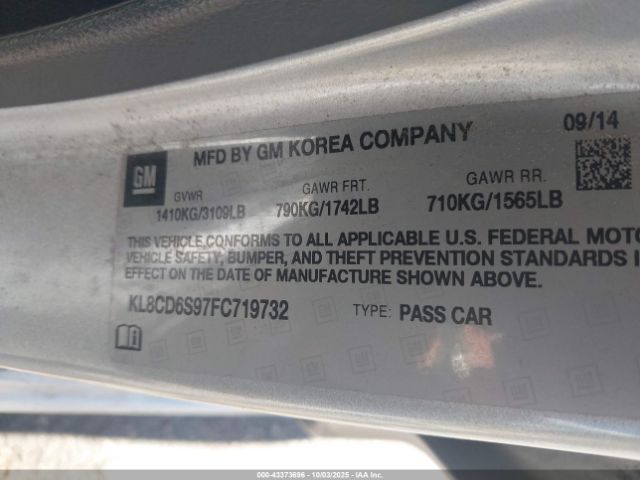 Chevrolet Spark 1lt Cvt Image 5