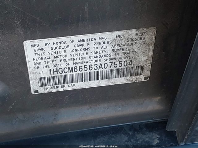 Honda Accord 3.0 Ex Image 11