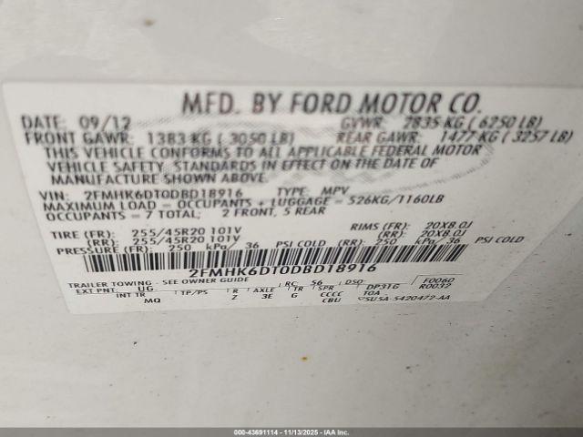 Ford Flex Limited Image 8