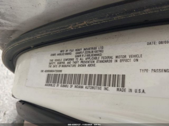 Subaru Outback Limited Image 2