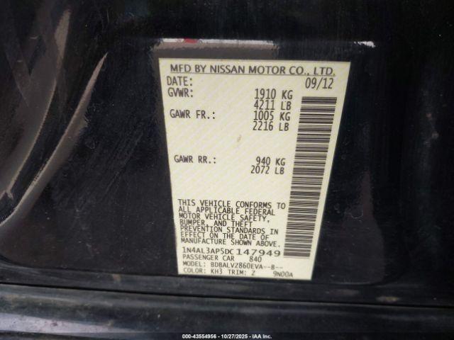 Nissan Altima 2.5 Sl Image 10