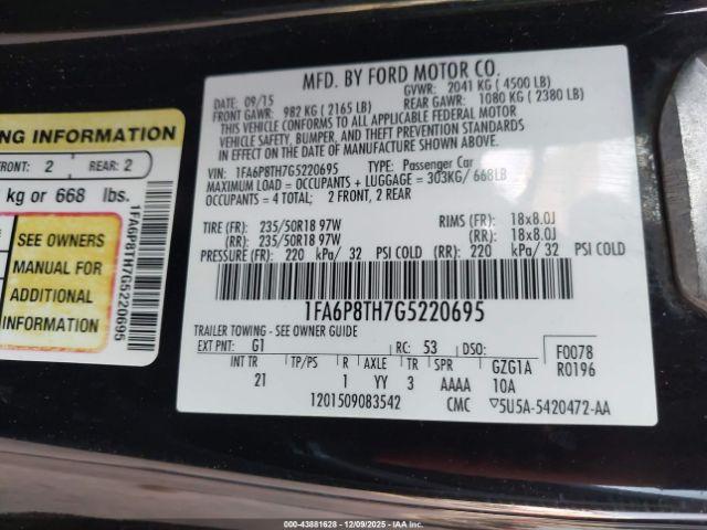 Ford Mustang Ecoboost Image 3