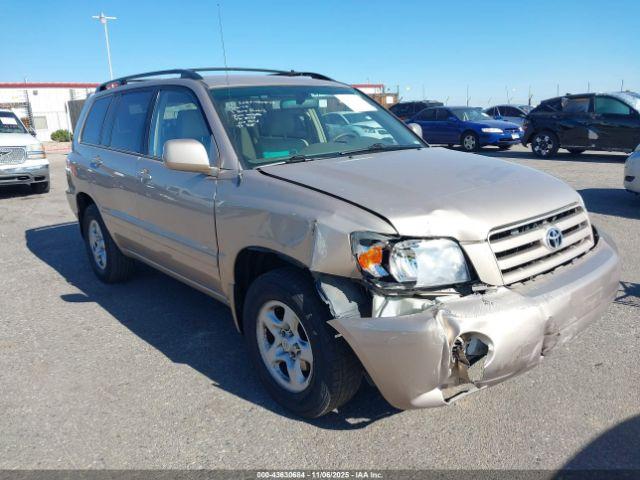  Salvage Toyota Highlander